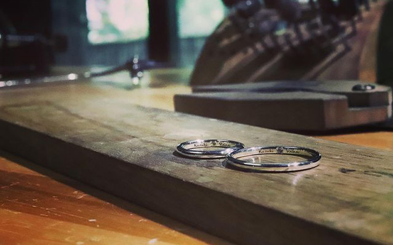 石なしの結婚指輪