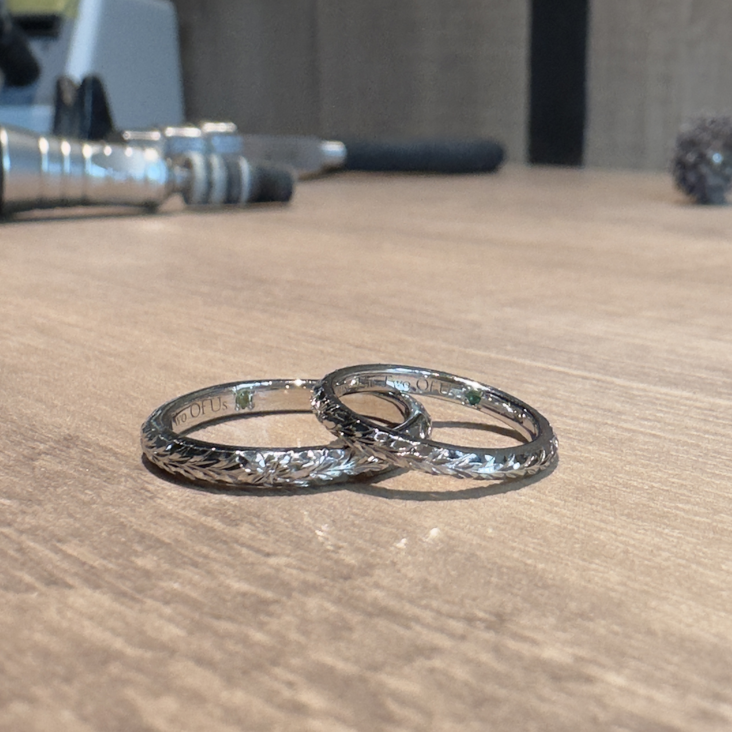 手作り結婚指輪|S様・K様【指輪と共にこの素敵な体験が二人の愛の証】(3)