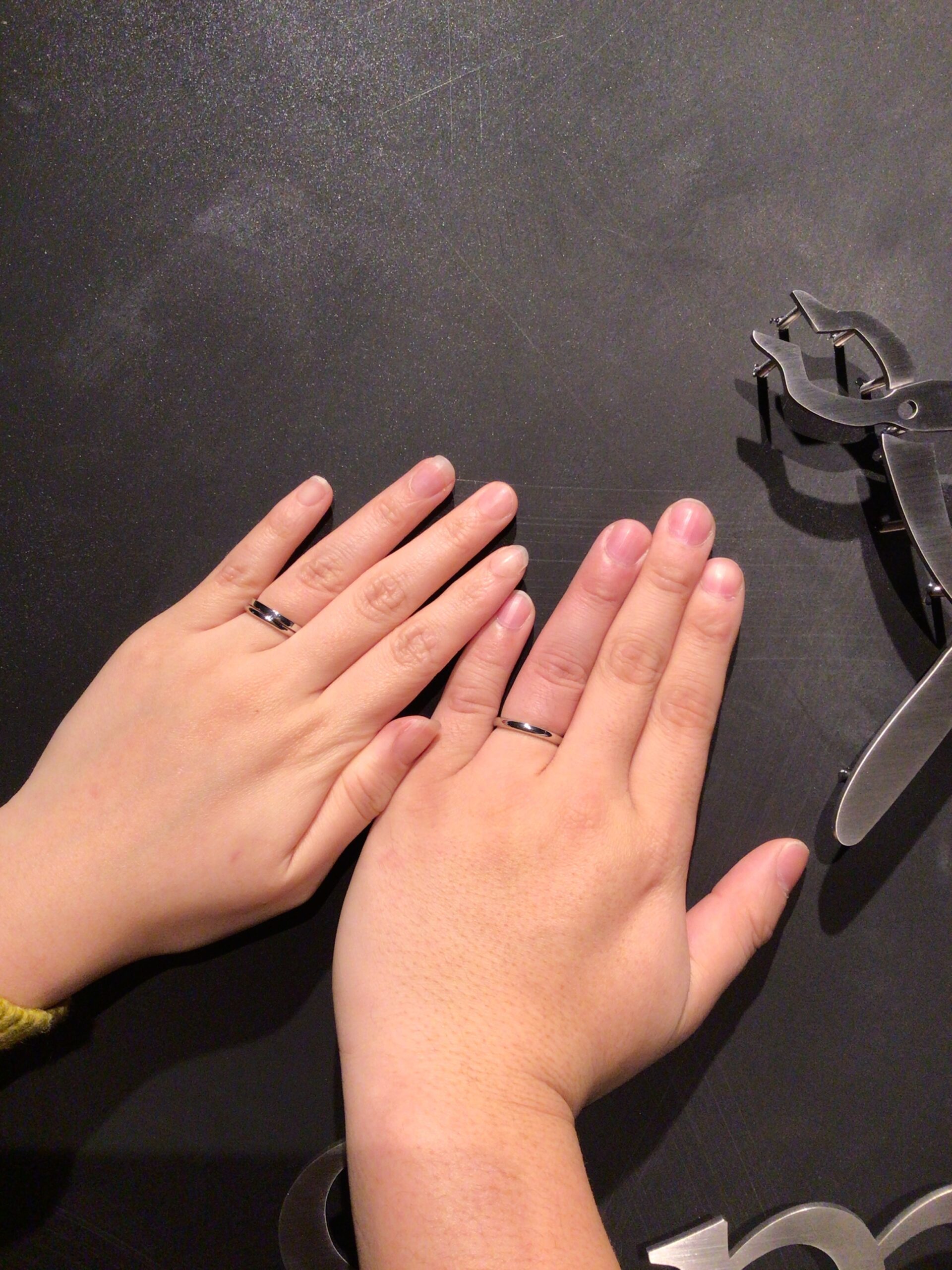 手作り婚約指輪｜K様・M様【とても楽しくできました】