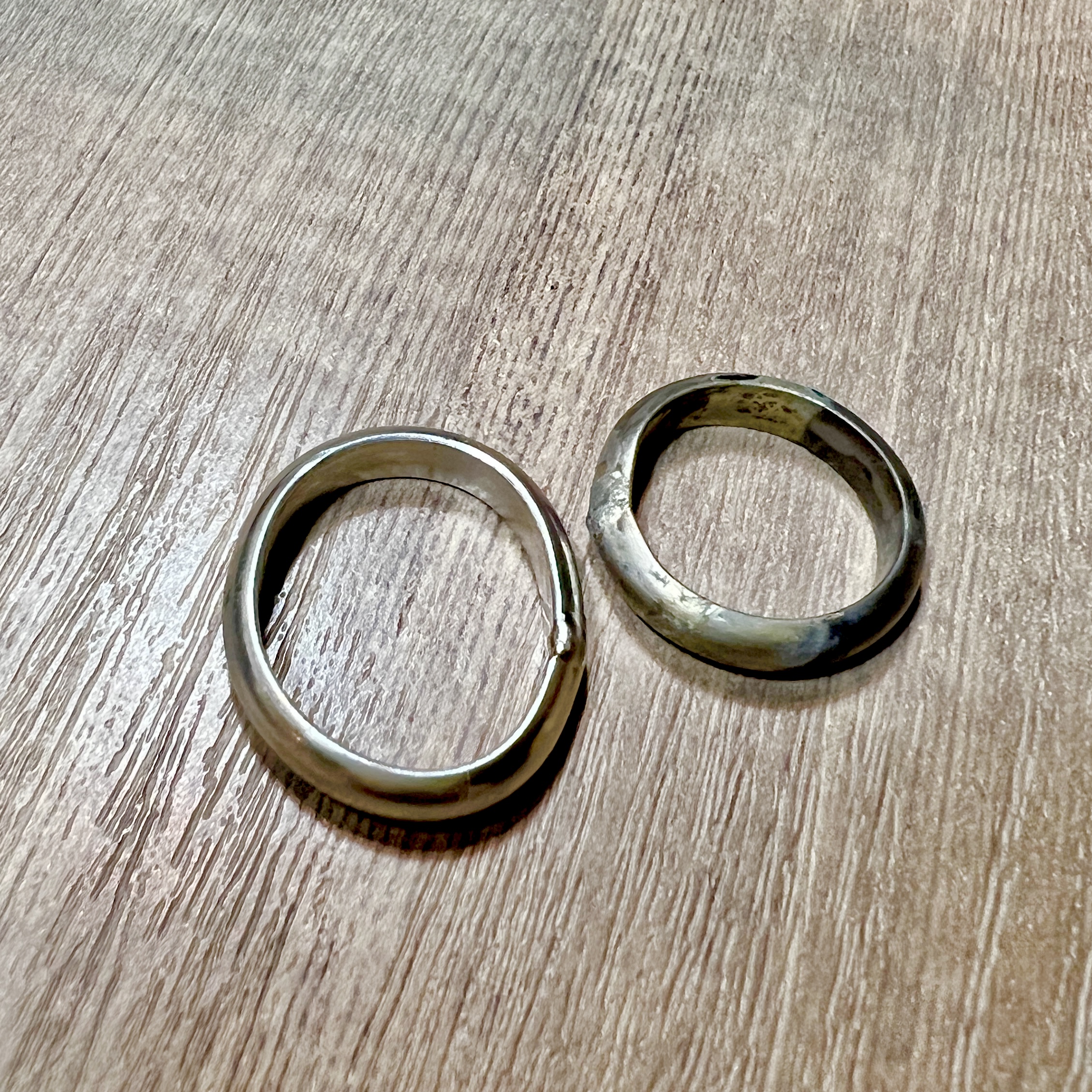 手作り結婚指輪|N様・S様【素晴らしい思い出に】(1)