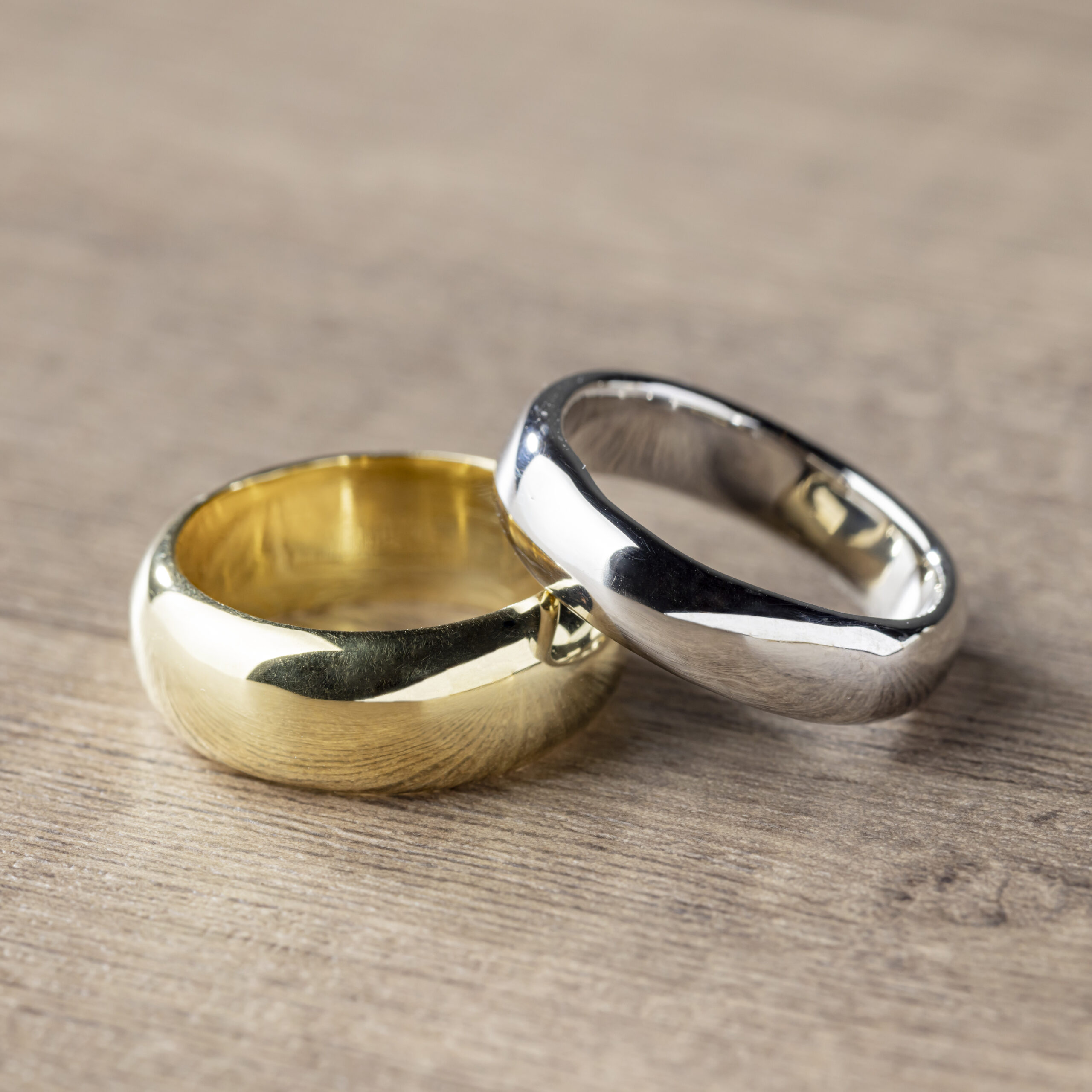 結婚指輪（WAX工法）（彫金工法）鏡面