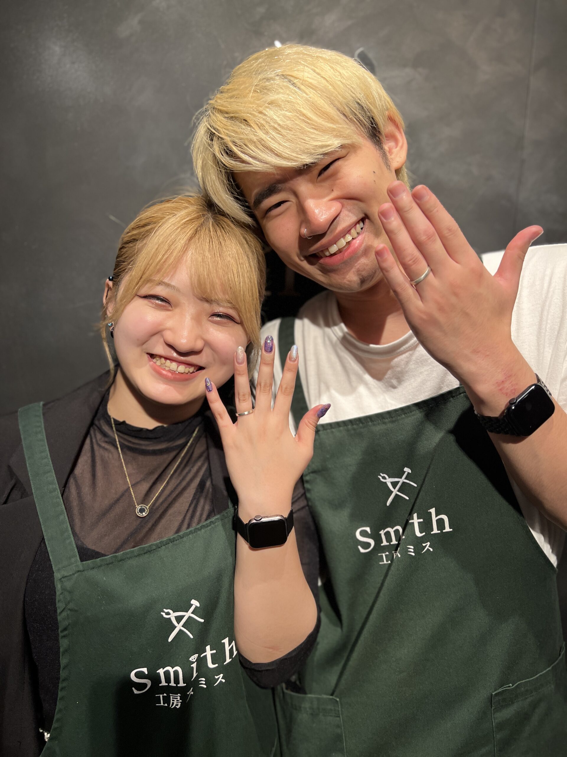 札幌店|M様・T様【スタッフさんも指輪の相談を笑顔でしてくれて、とても楽しい時間がすごせました。】(3)