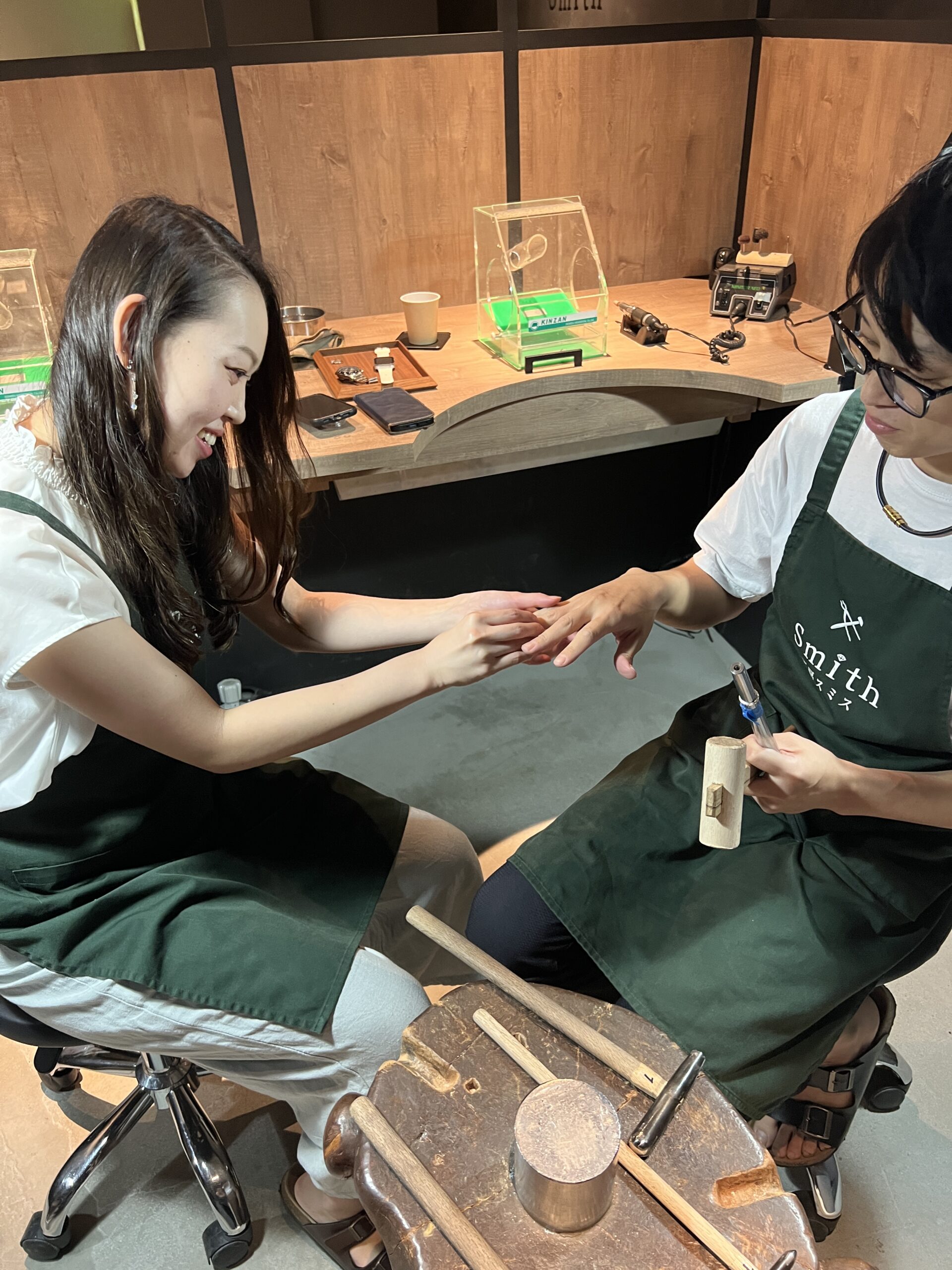 札幌店|K様【指輪の手作りは初めてでしたがとても楽しかったです。】(4)