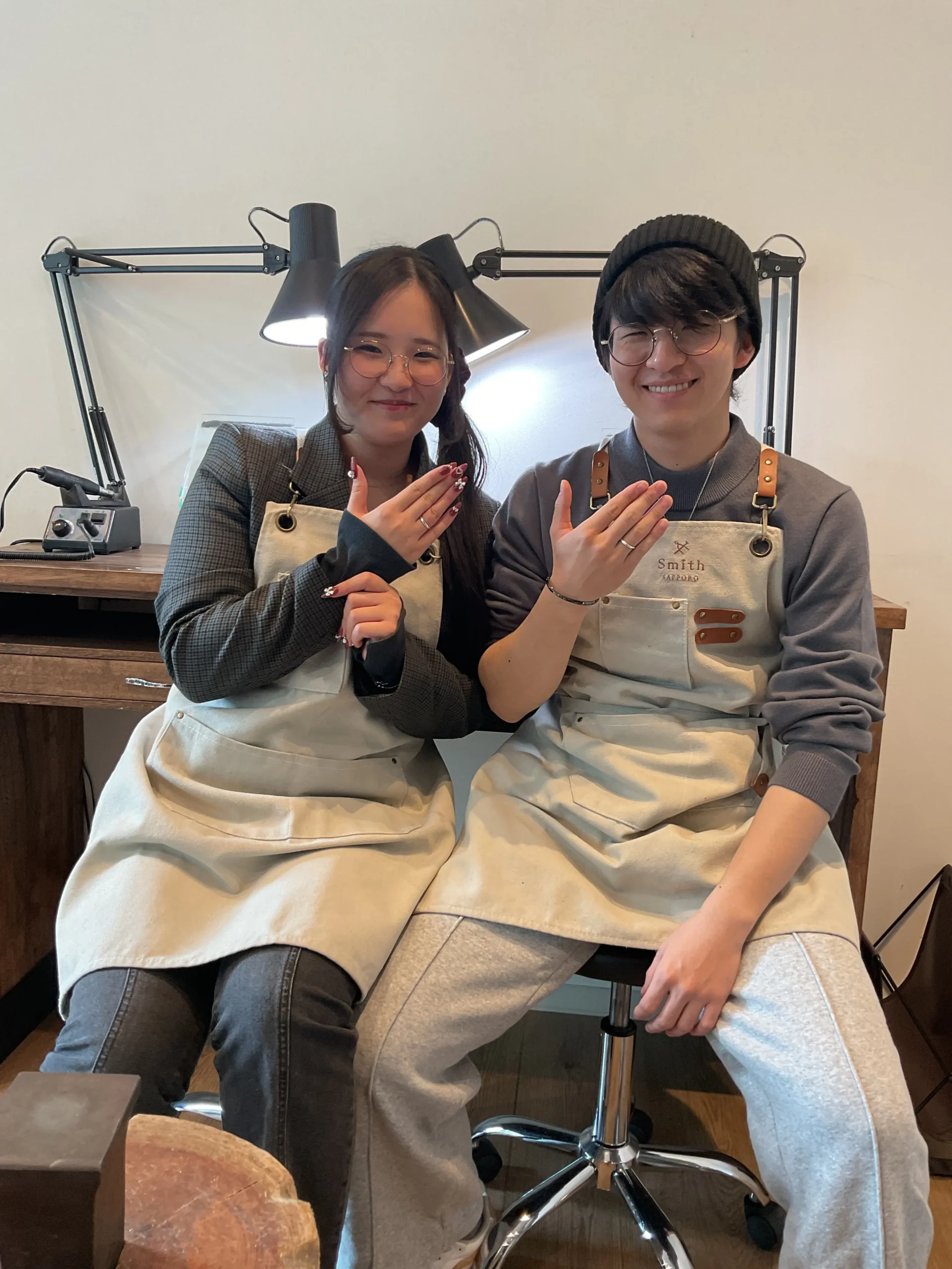 ｜H様・M様【時間をかけておそろいのものを作れて嬉しいです】