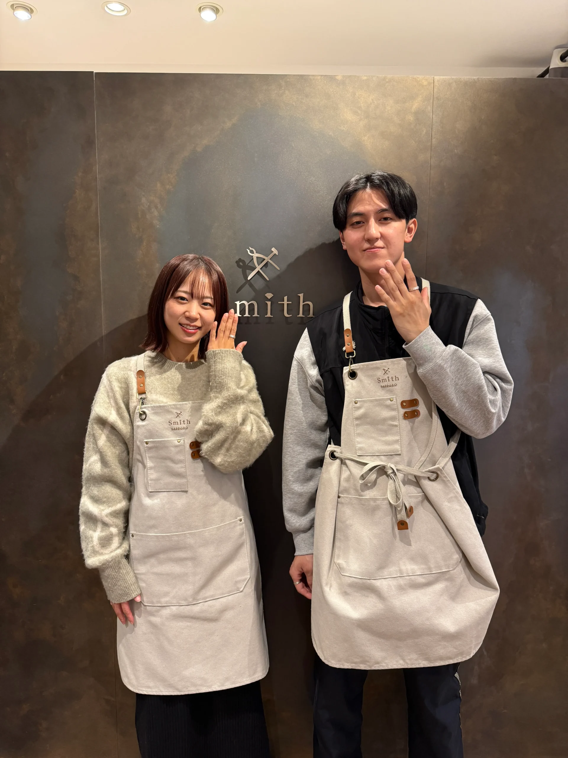 ｜T様・Y様【指輪づくりとても楽しかったです】