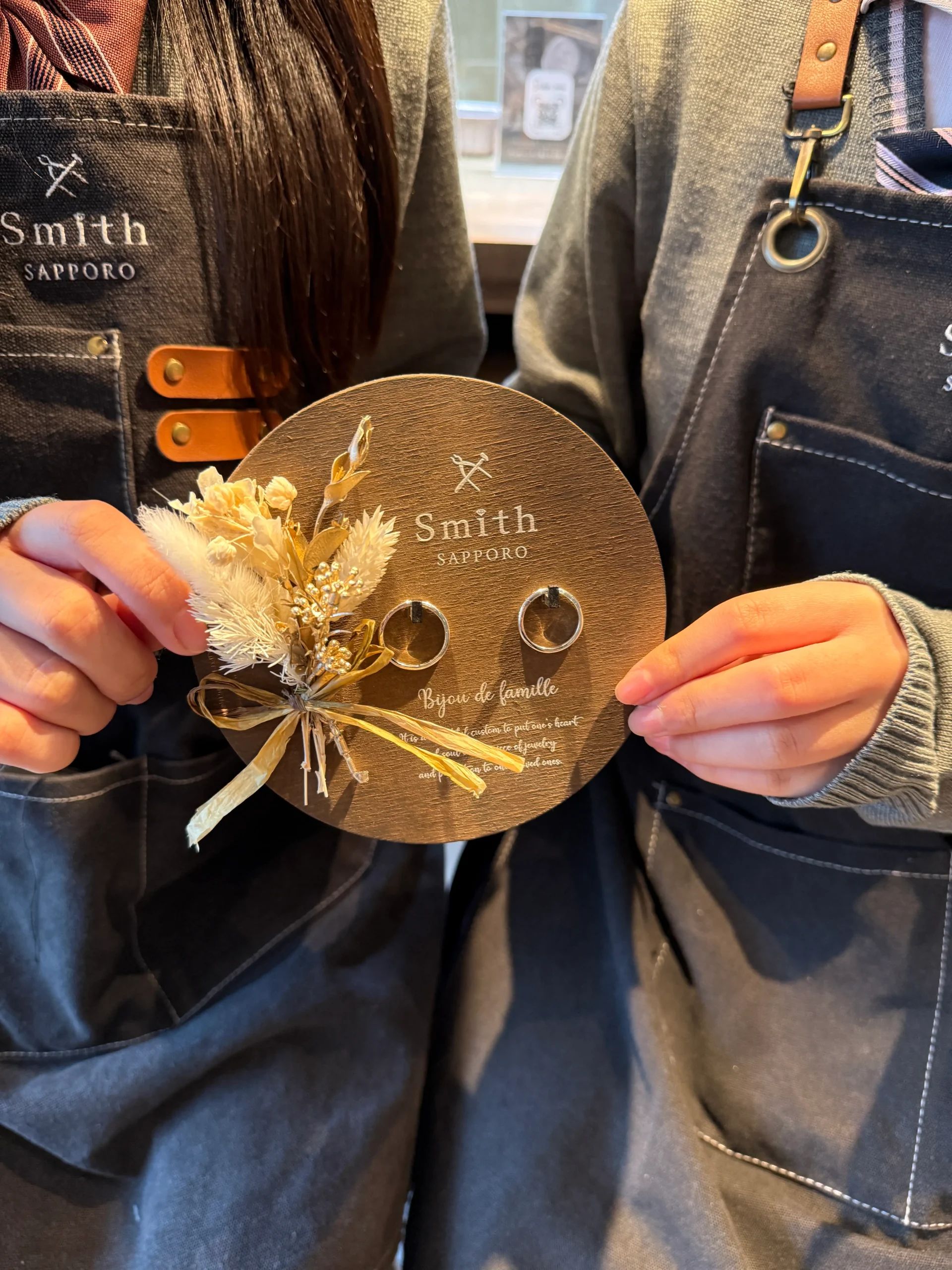 ｜K様・K様【修学旅行の思い出に友達と一緒にペアリングを作れました】