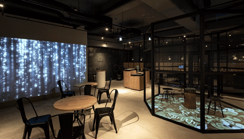 工房Smith札幌の店内・手作り結婚指輪の制作風景