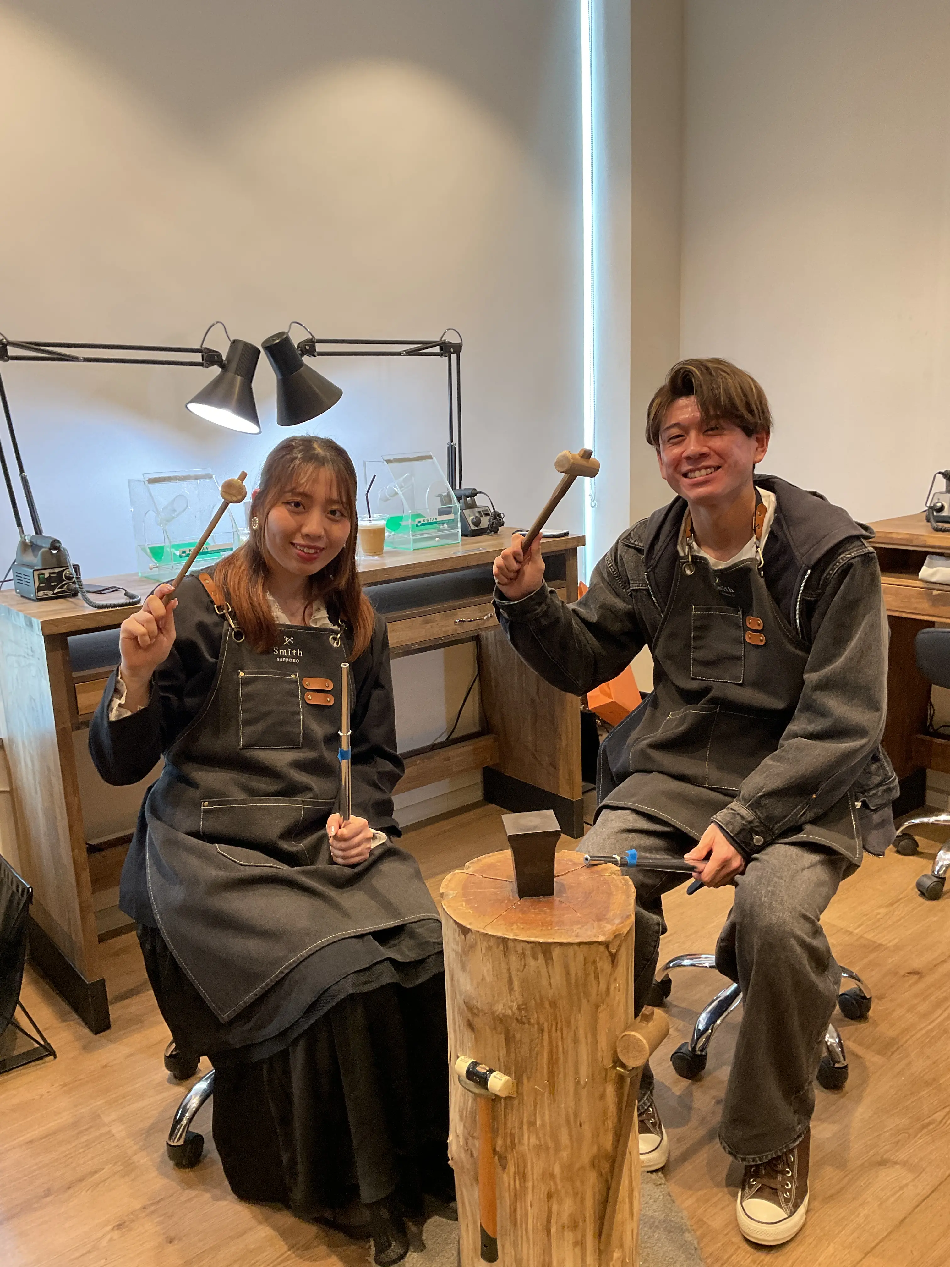 京王プラザホテル札幌店｜【手作りペアリング】O様・K様「とても丁寧に説明してくださり楽しく作業できました」