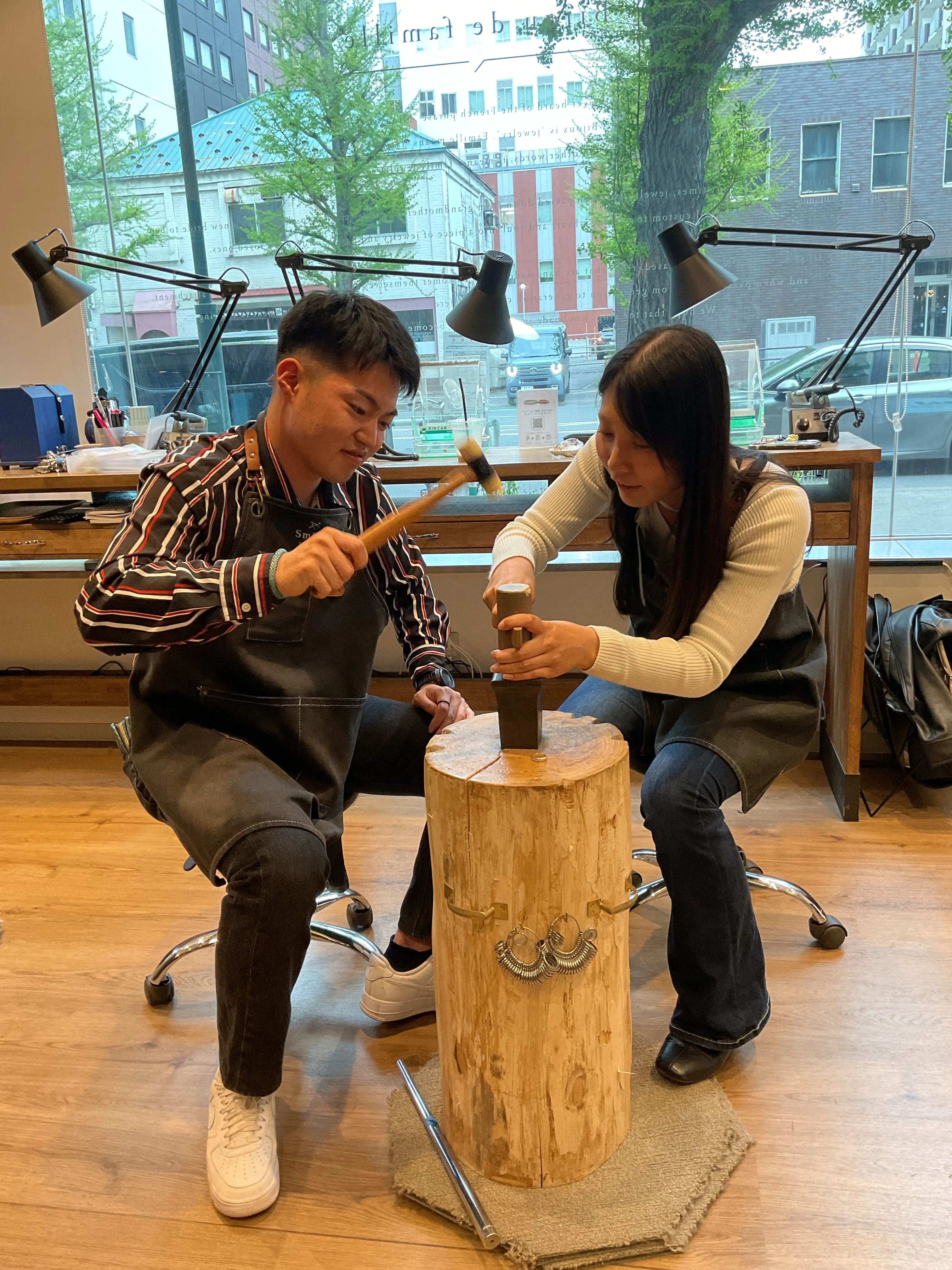 京王プラザホテル札幌店｜【手作りペアリング】K様・F様「楽しく2人で作ることができました」